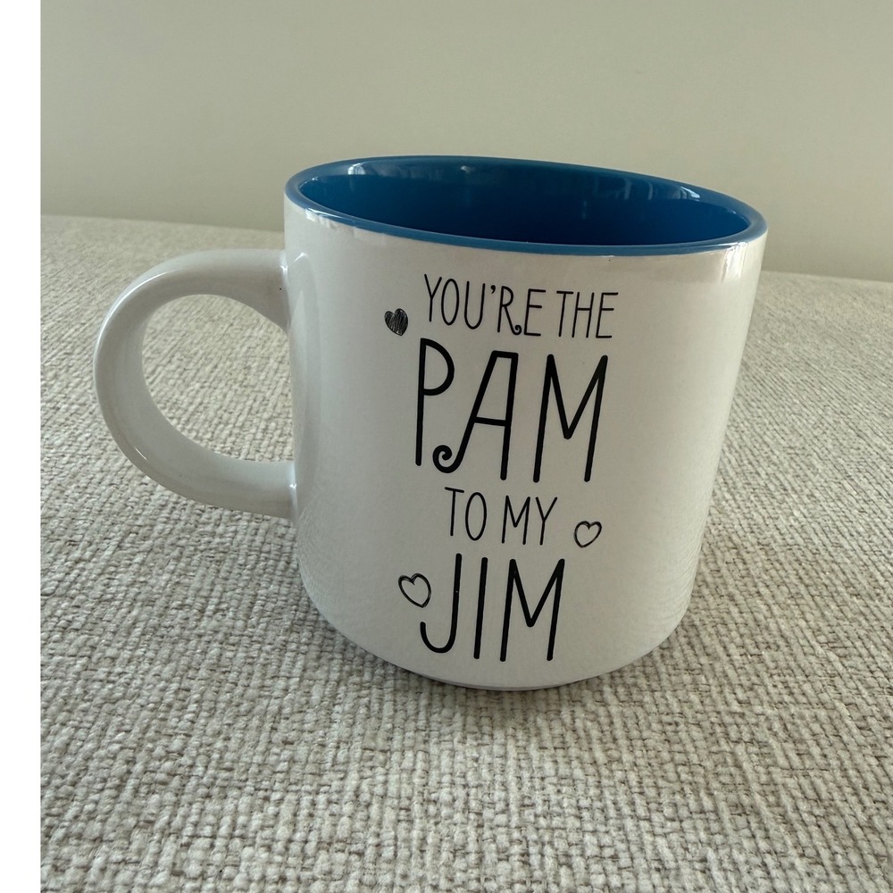 The Office Pam And Jim You're The Pam To My Jim Coffee Mug Cup Peacock Network
